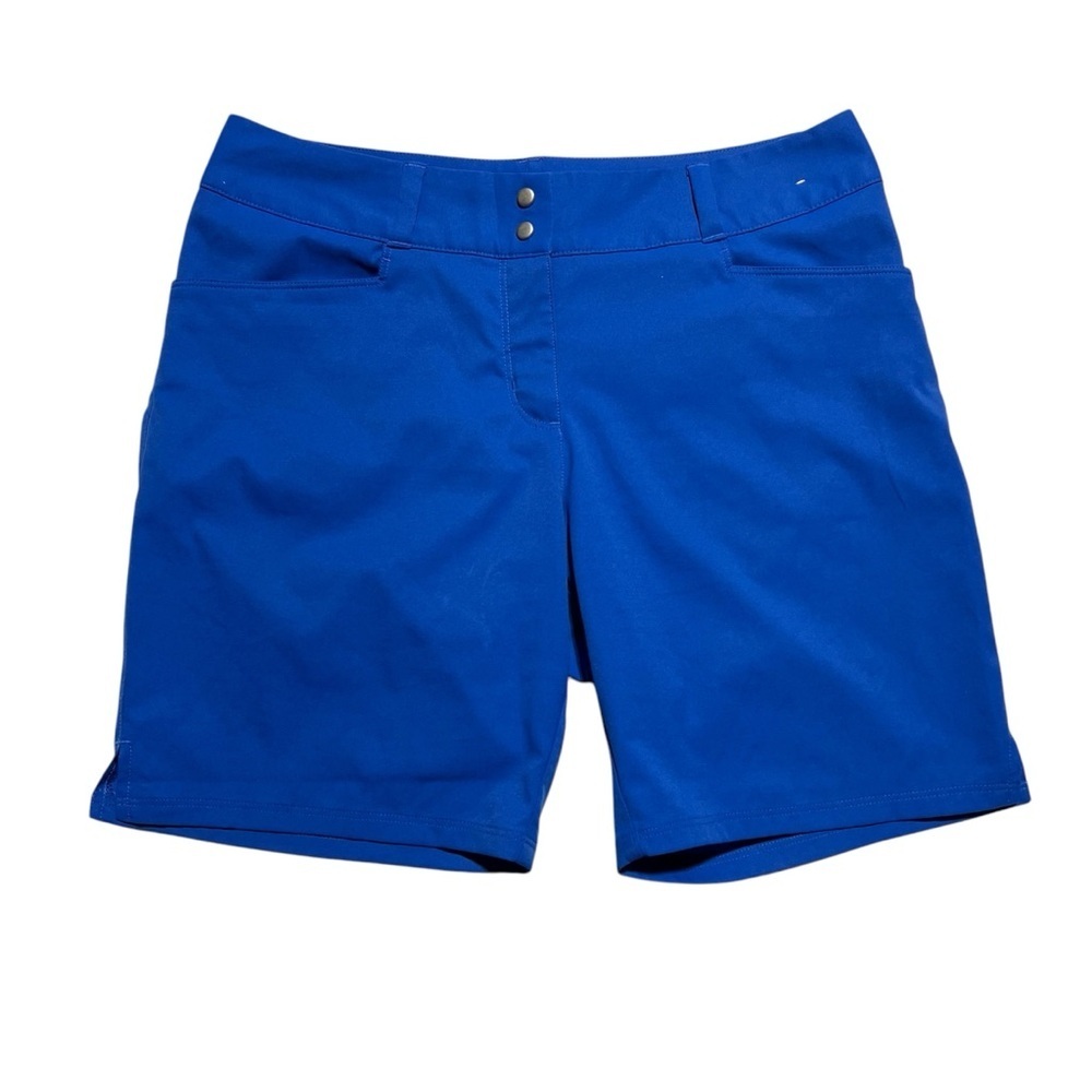 adidas Blue Athletic Golf Shorts with‎ Relaxed Fit